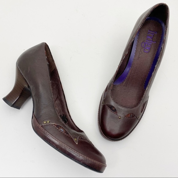 clarks brown pumps